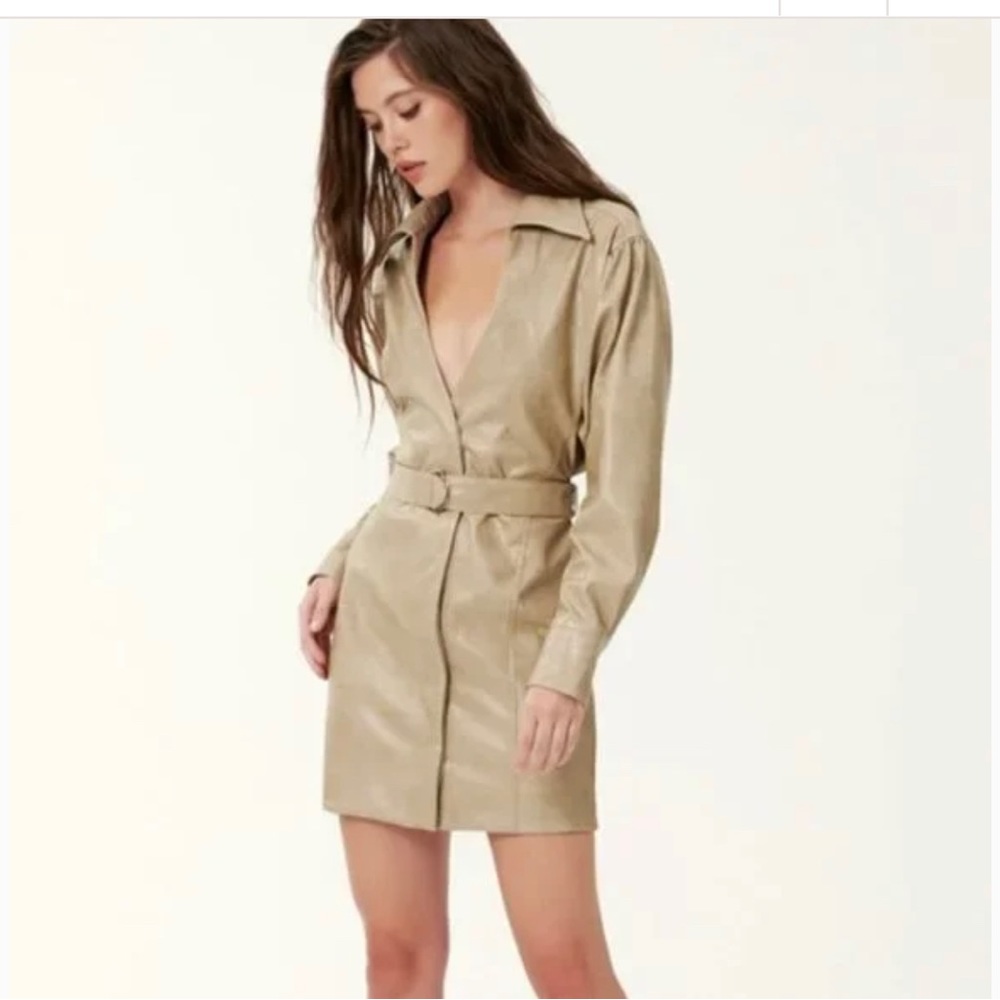 Nicholas Ashton Vegan Mini Dress‎